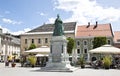 Maria Theresa monument at Neuer Platz, Klagenfurt Royalty Free Stock Photo